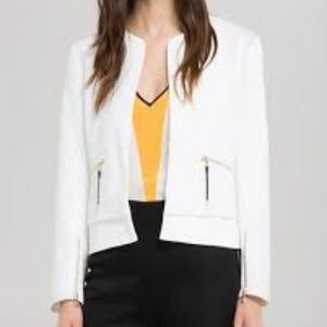 Sandro Veronique Zip Detail Blazer NWT